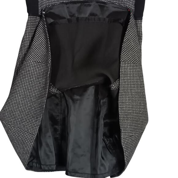 J.CREW Checkered Wool Flutter Dress Size 12 ASO Veronica Lodge Riverdale Episode - Picture 12 of 12